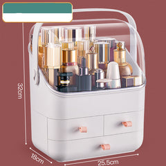 Makeup Storage Desktop Dustproof Lipstick Makeup Brush Finishing Box Dressing Table Skin Care Product Mask Rack