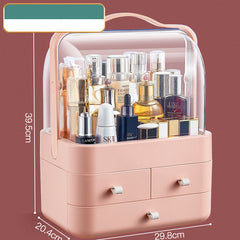 Makeup Storage Desktop Dustproof Lipstick Makeup Brush Finishing Box Dressing Table Skin Care Product Mask Rack