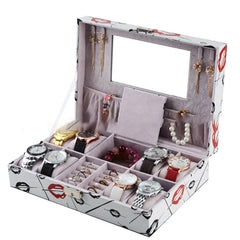 Women DIY Home Storage Desk Case Makeup Organizer Box